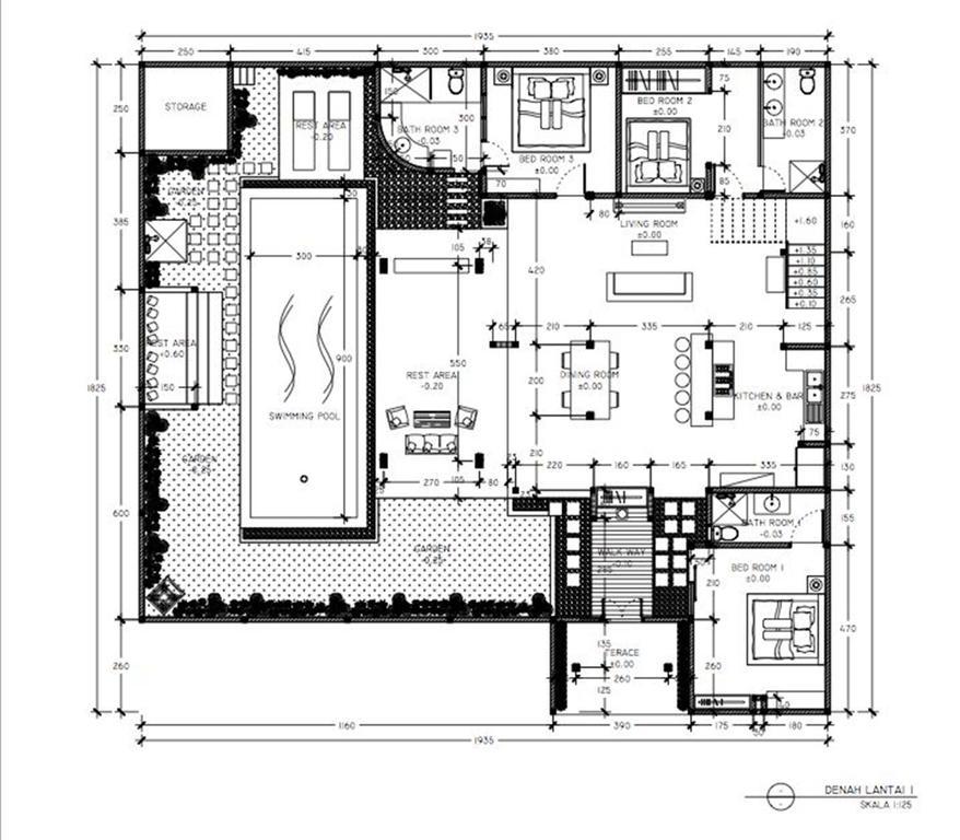 Villa Malou Seminyak Exteriör bild